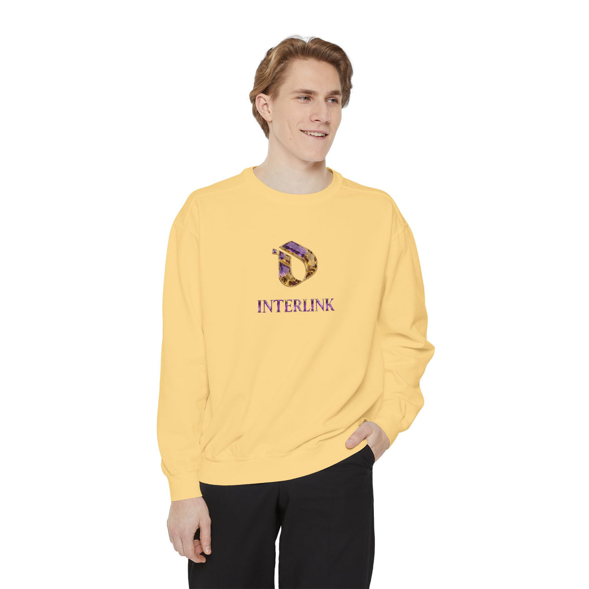 Ametrine Glow Interlink Women’s Sweatshirt