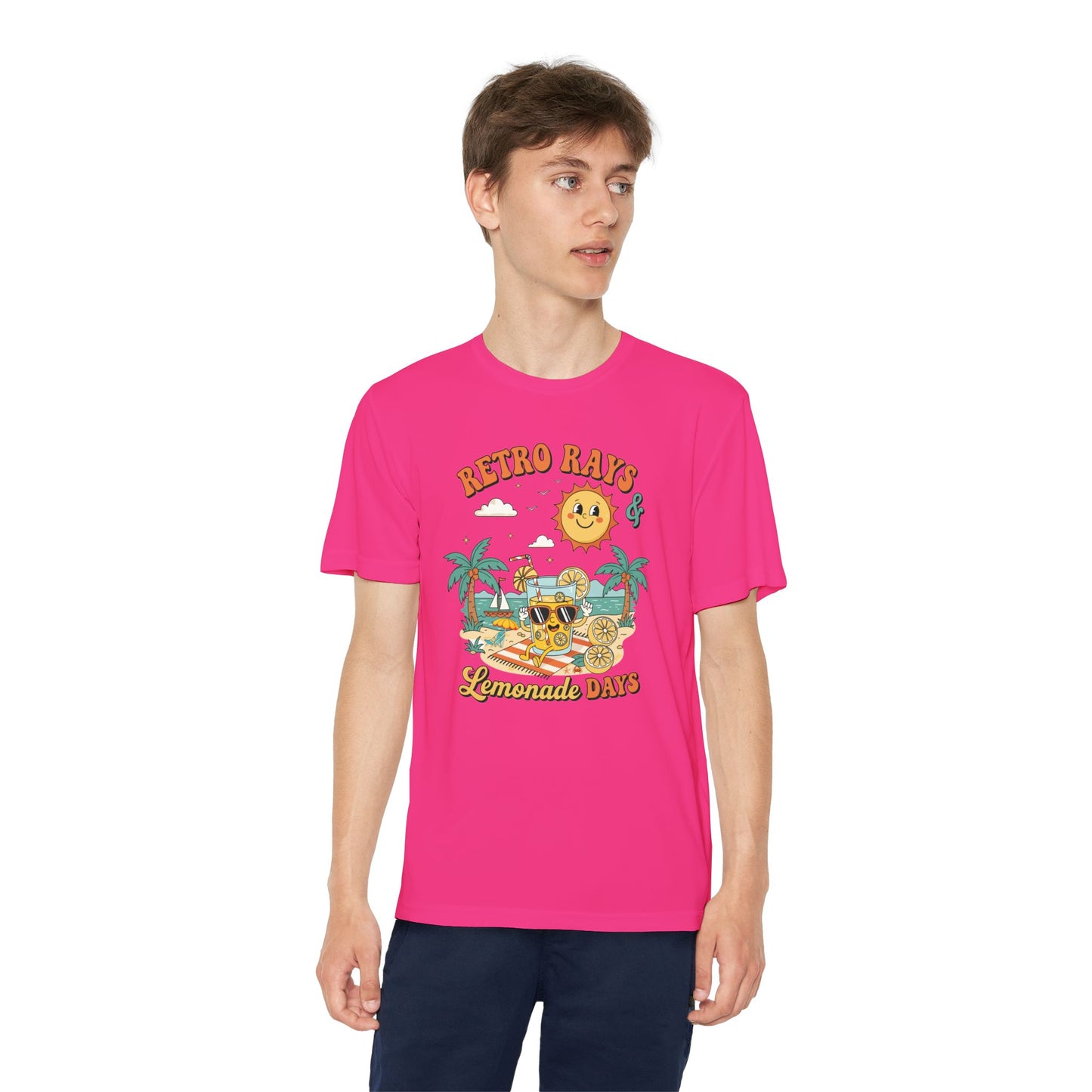 Retro Rays Lemonade Days Youth Tee