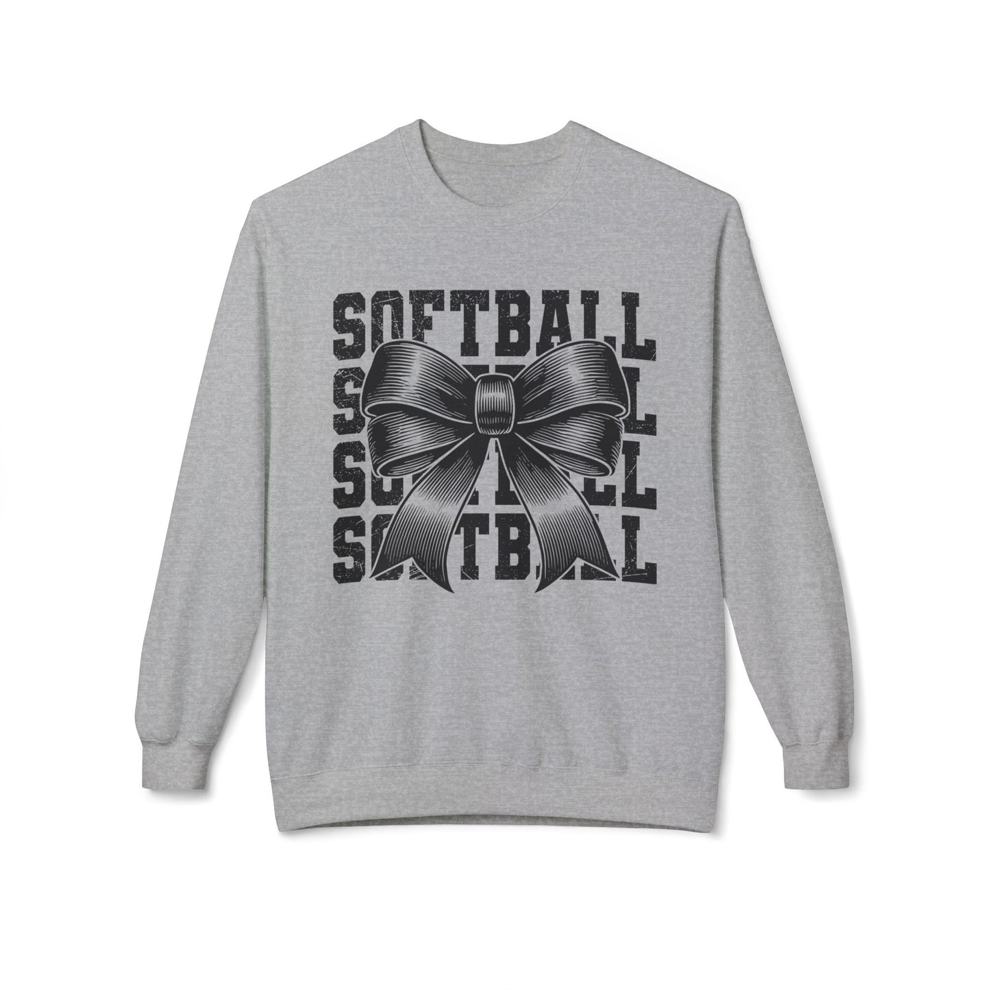 Softball Spirit Crewneck Sweatshirt