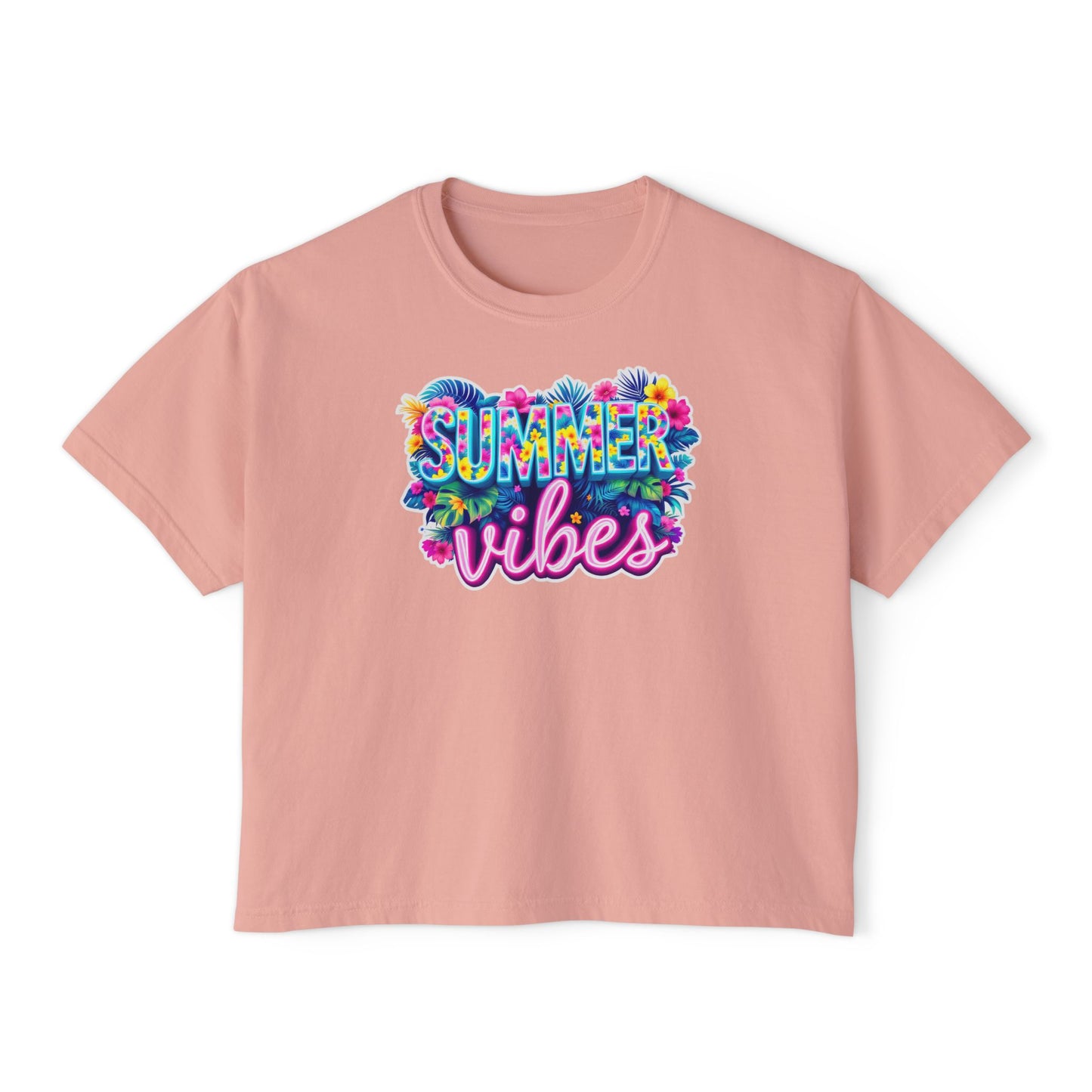Summer Vibes Boxy Tee