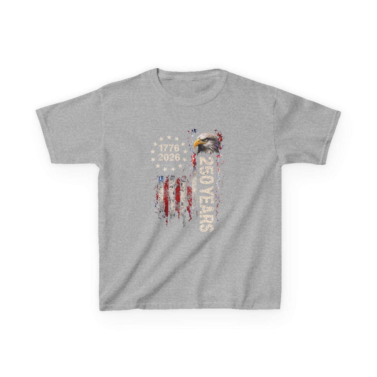 Youth America 250 Years Patriotic T-Shirt