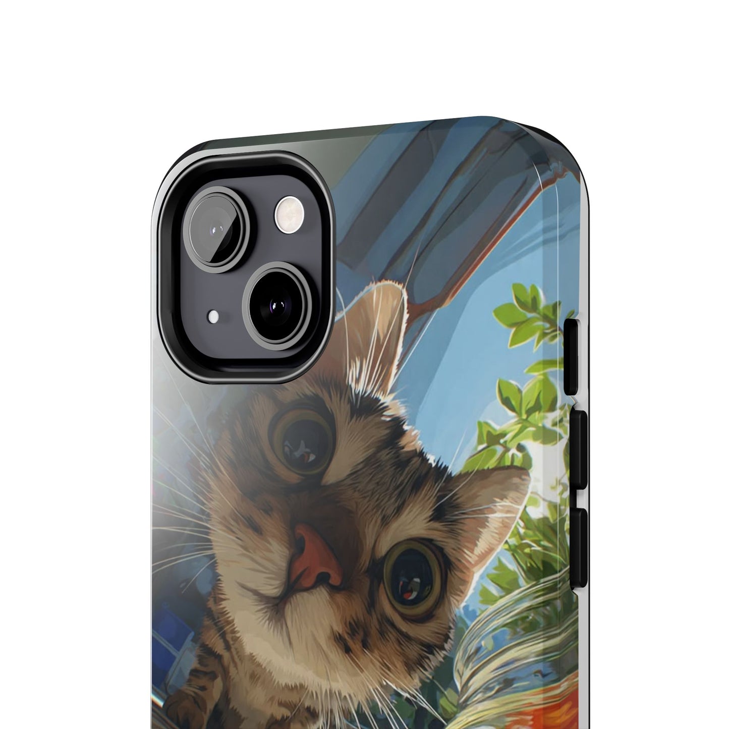 Pondside Cat Apple Phone Case