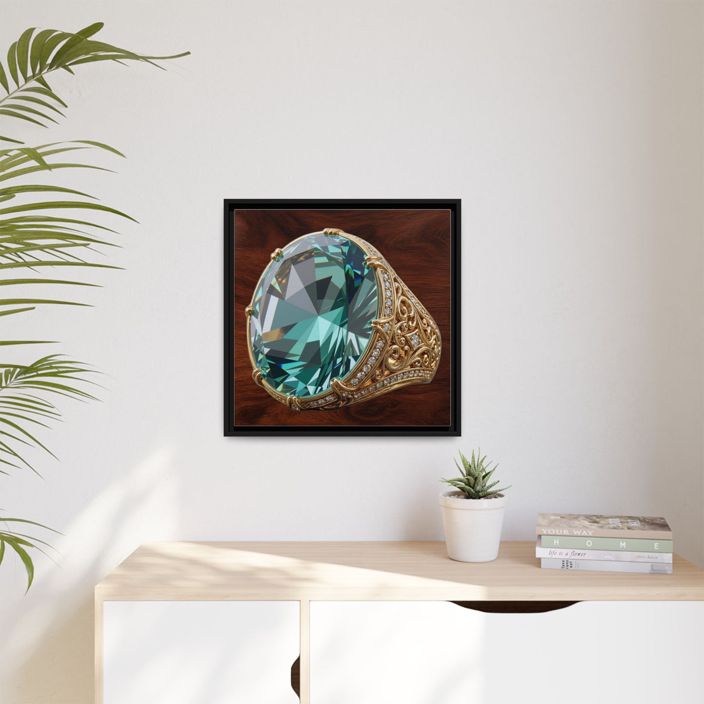 Tourmaline Brilliance Canvas