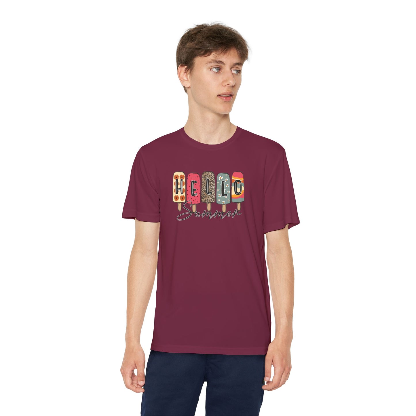 Hello Summer Popsicle Youth Tee