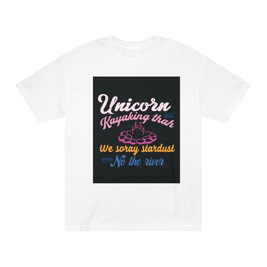 Unicorn Kayaking Graphic T-Shirt