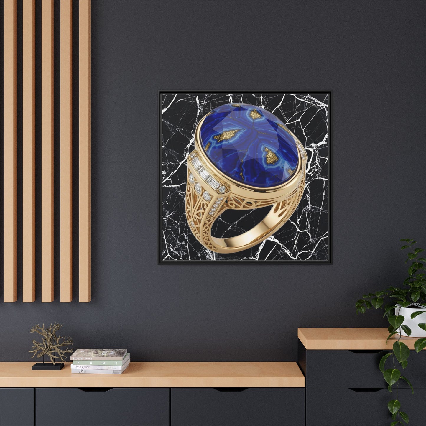 Imperial Lapis Ring Canvas