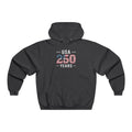 USA 250 Years Patriotic Flag Hoodie
