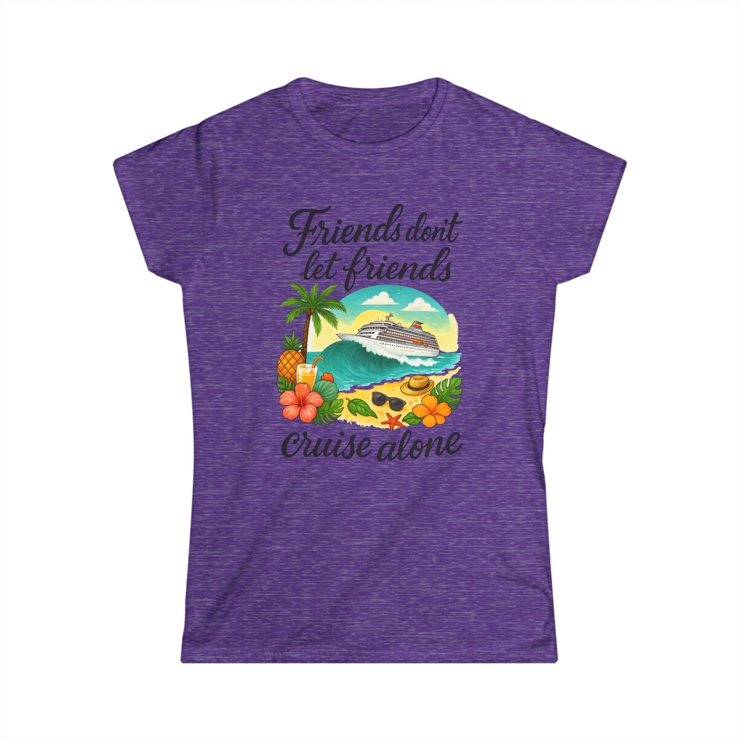 Friends Cruise Alone Graphic Tee