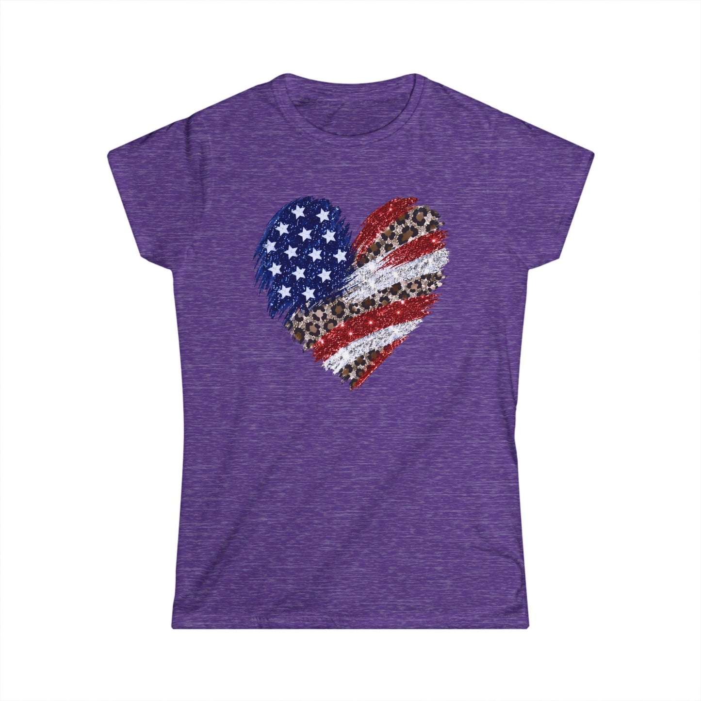 Patriotic Heart Graphic T-Shirt
