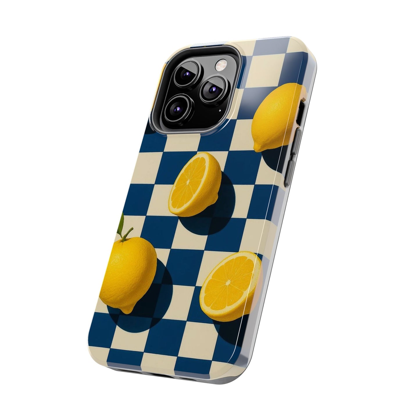 Citrus Tessellation Apple Phone Case