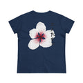 Sakura Blossom & EARTH Calligraphy Back Print Women’s Tee
