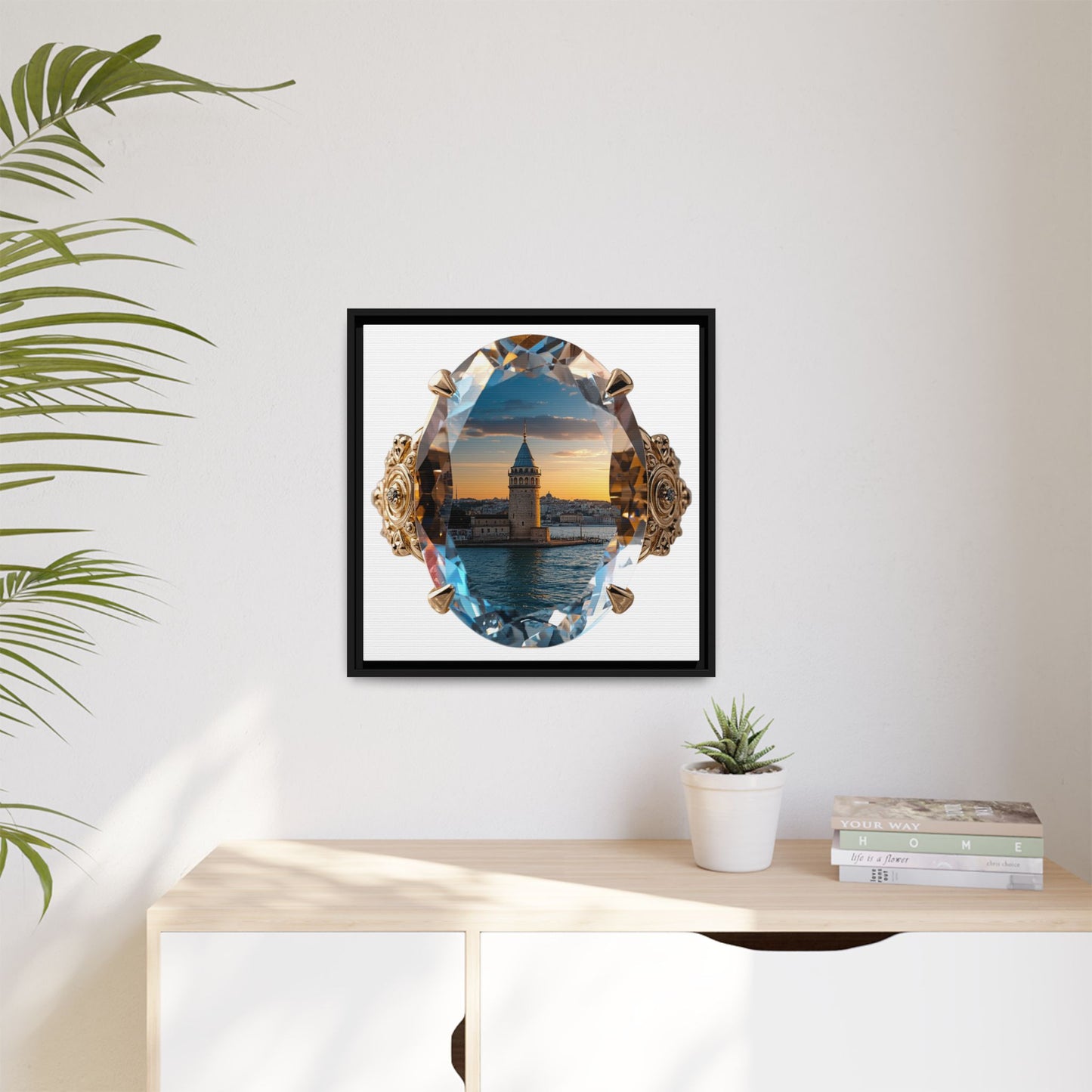 Maiden's Tower Jewel Canvas