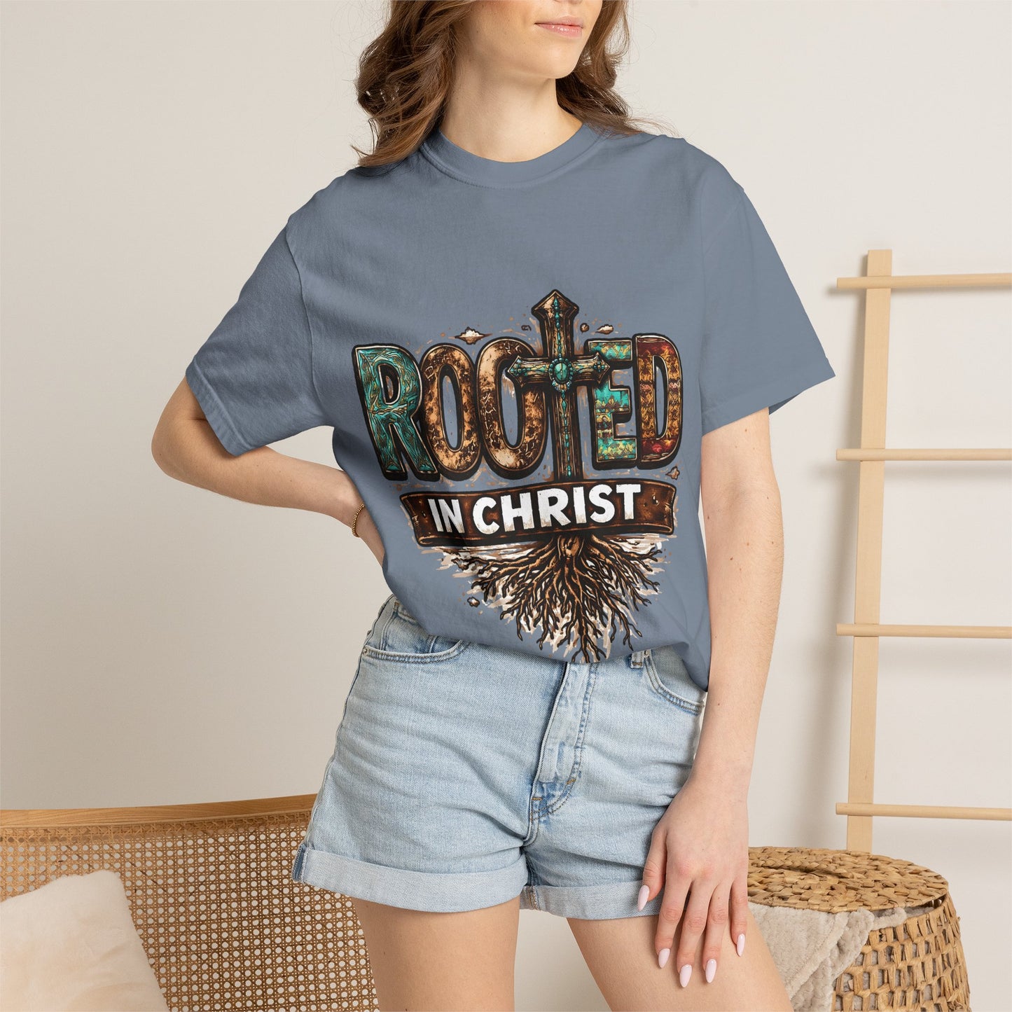 Rooted in Christ Graphic T-Shirt