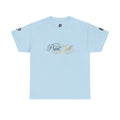 Gold Accent Calligraphy PrintMall Cotton Tee