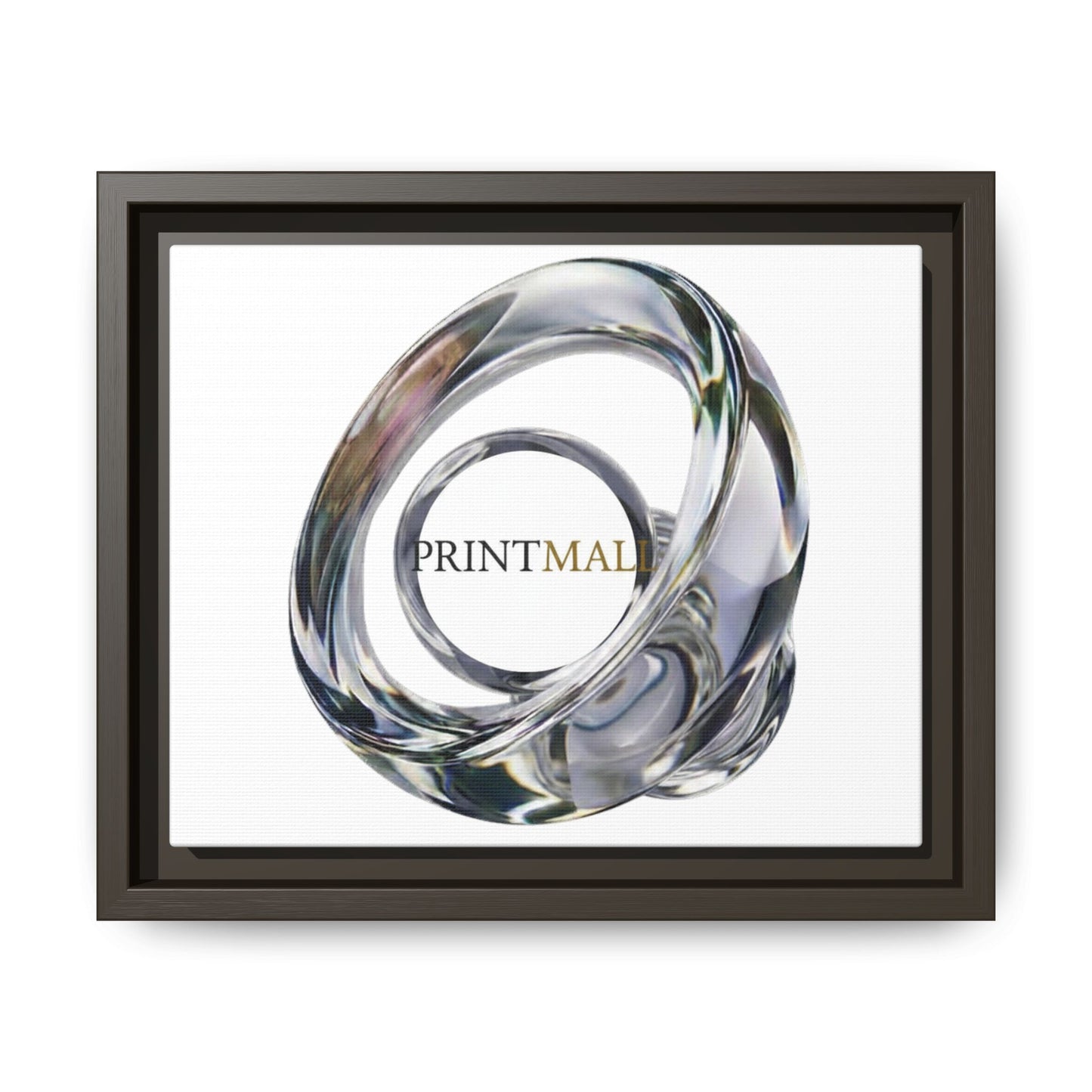 Interwoven Chrome Loop Canvas