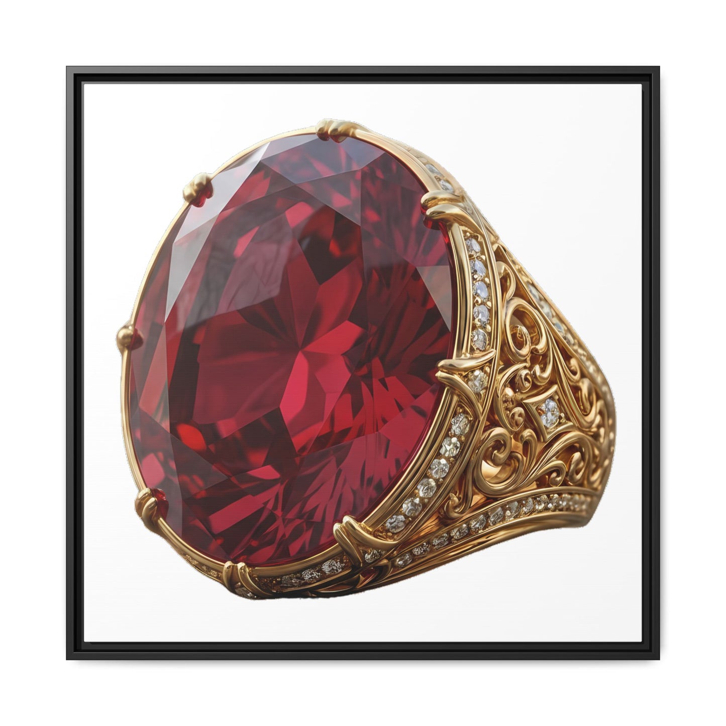 Heirloom Gemstone Canvas Print