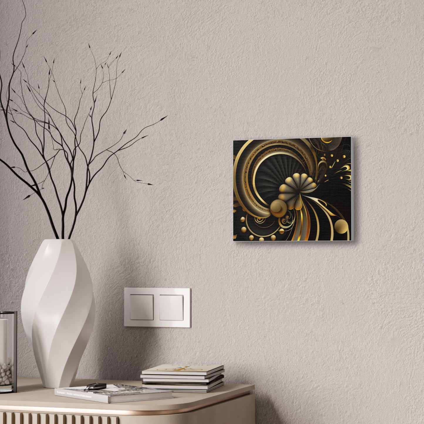 Celestial Bloom Canvas