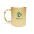 Emerald Interlink Metallic-Finish 11oz Ceramic Mug