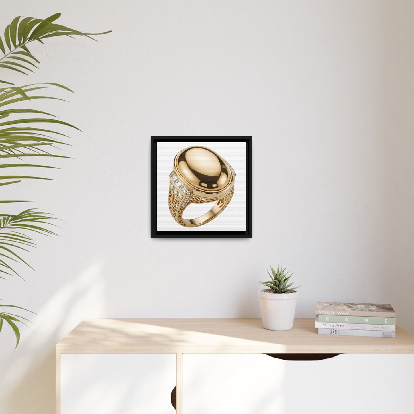 Golden Signet Canvas Print