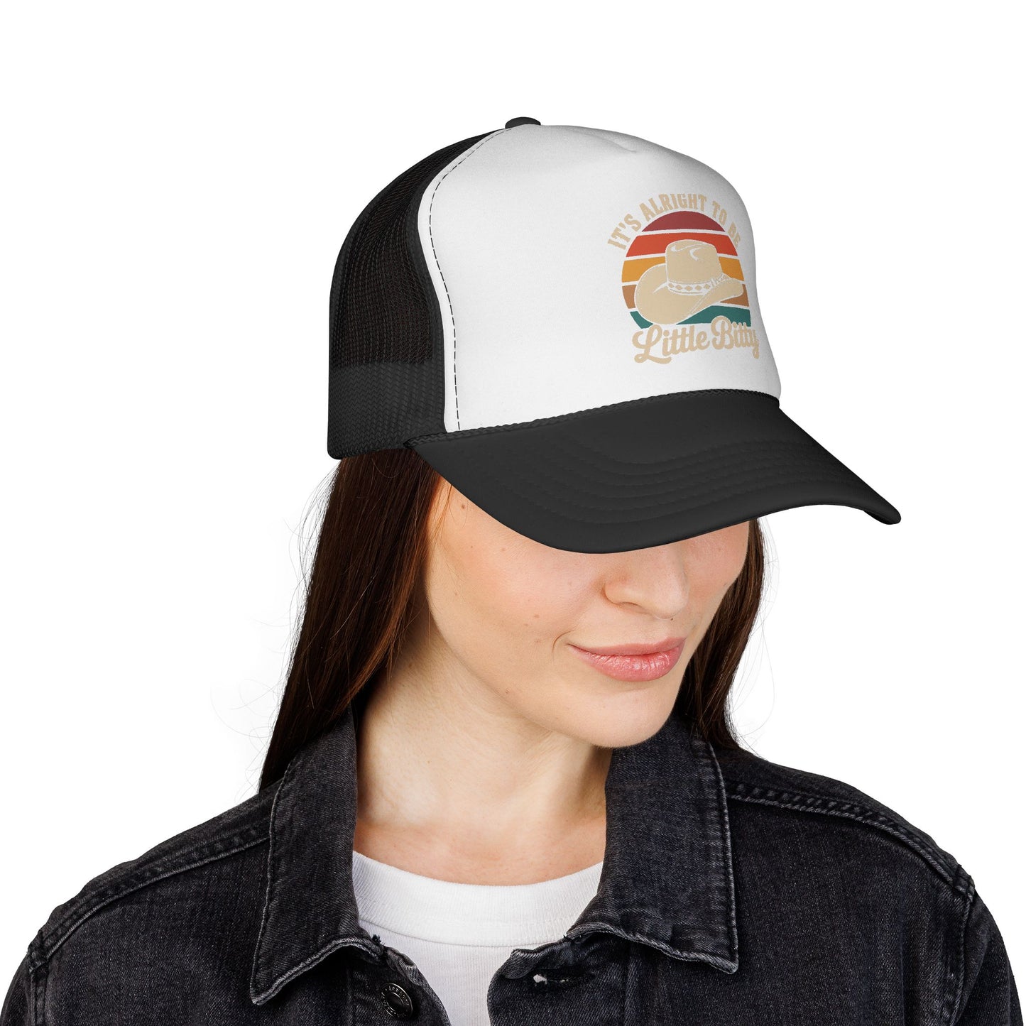 Golden Horizon Trucker Cap