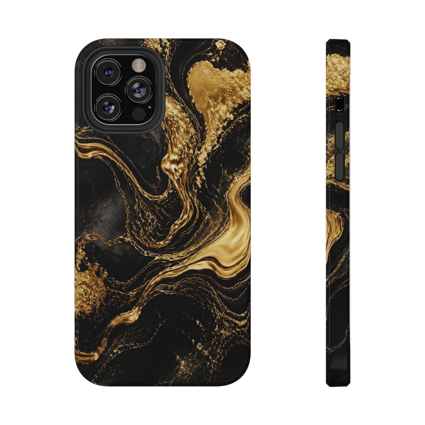 Obsidian Flow Apple Phone Case