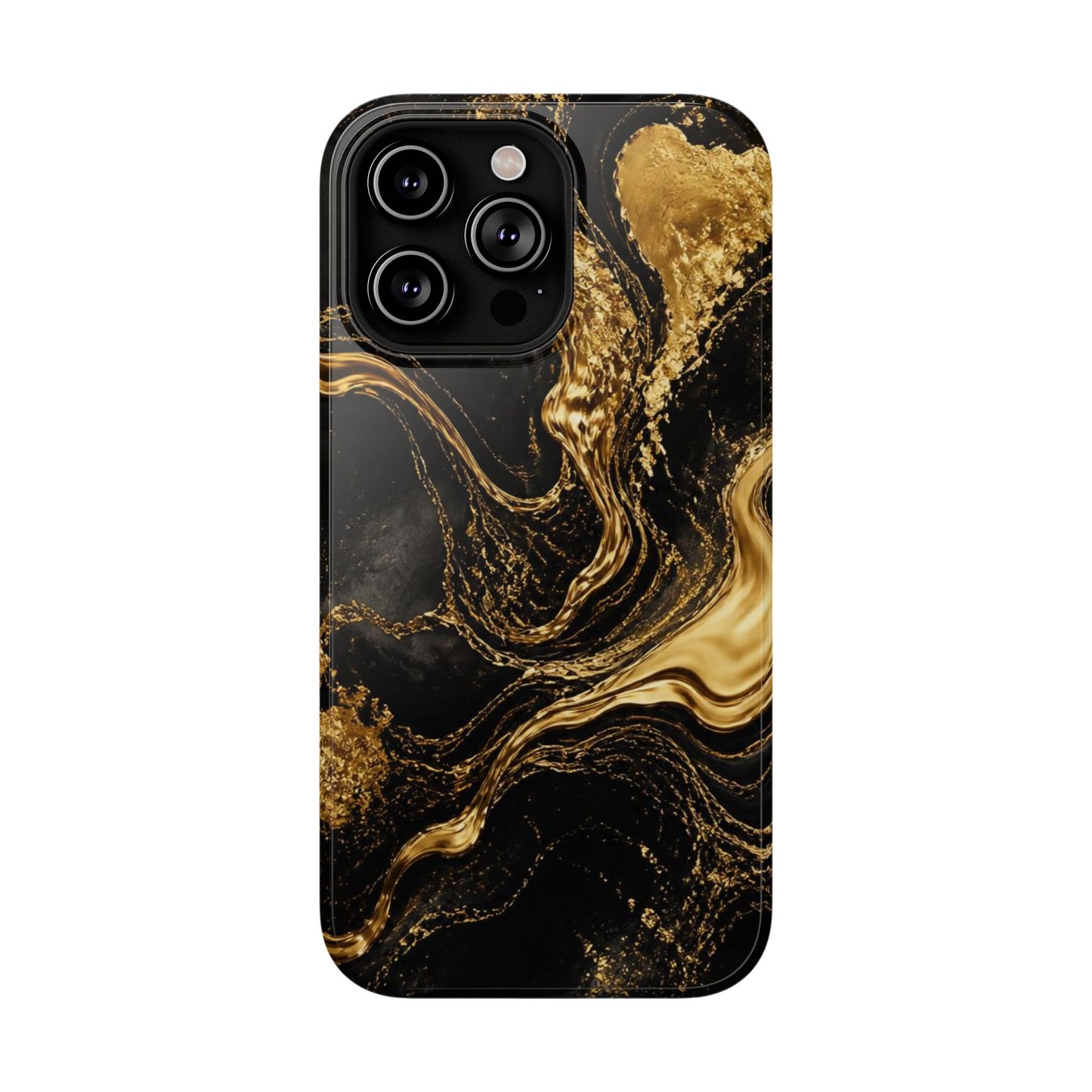 Obsidian Flow Apple Phone Case