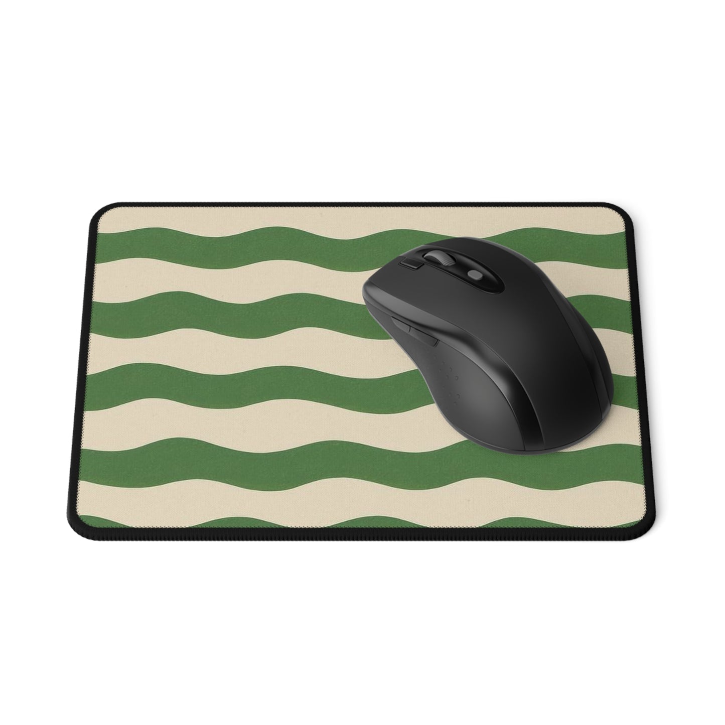 Retro Wavy Stripe Mouse Pad