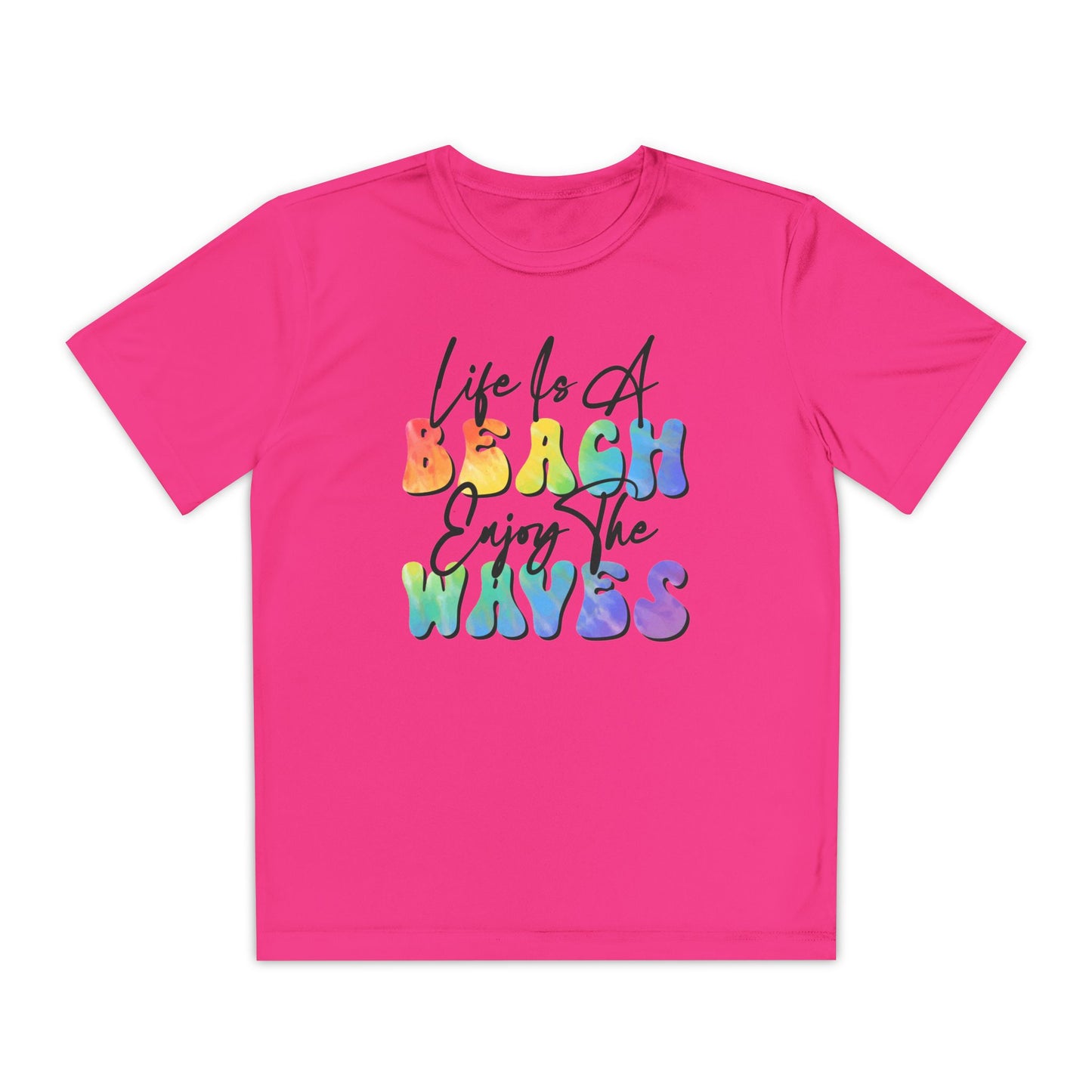 Youth Beach Waves Graphic Tee