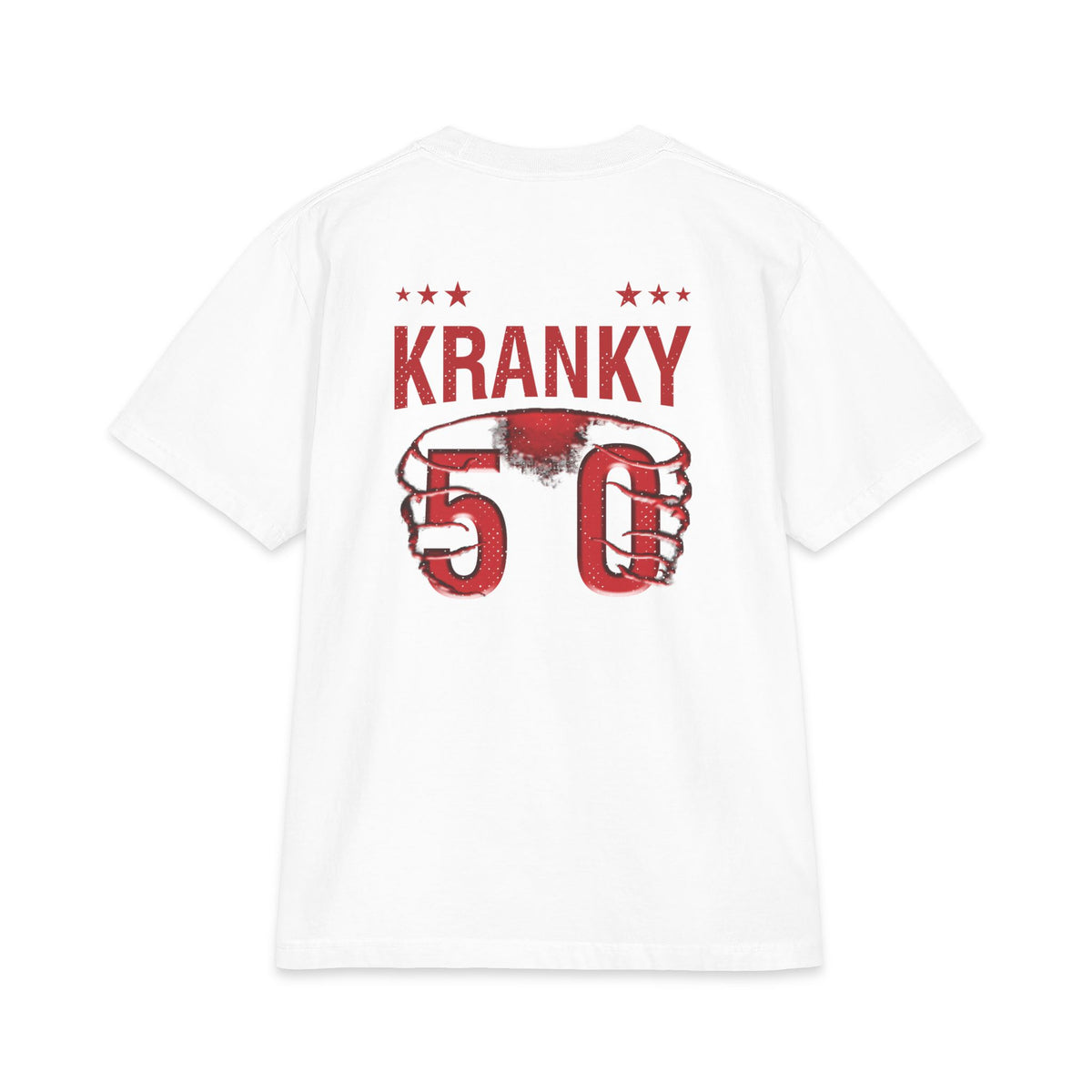 Kranky 50 Boxing Fist Oversized Heavyweight Tee