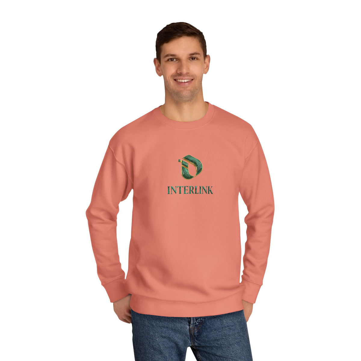 Malachite Interlink Logo Crewneck Sweatshirt
