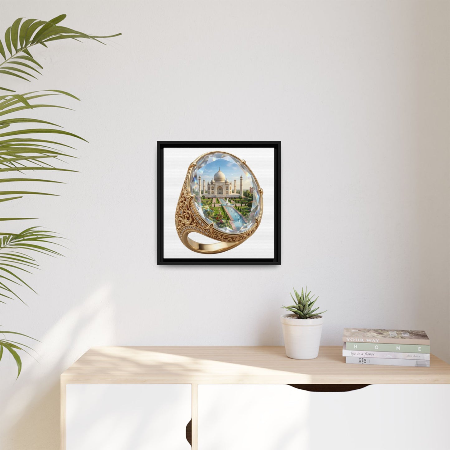 Taj Mahal Signet Canvas