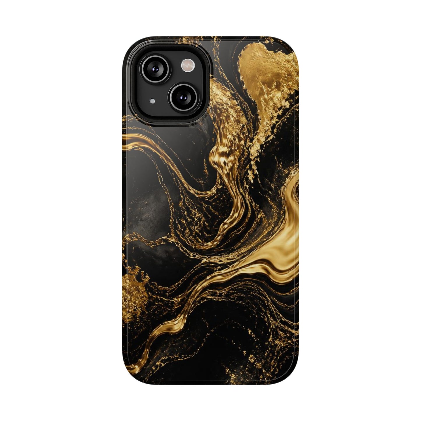 Obsidian Flow Apple Phone Case