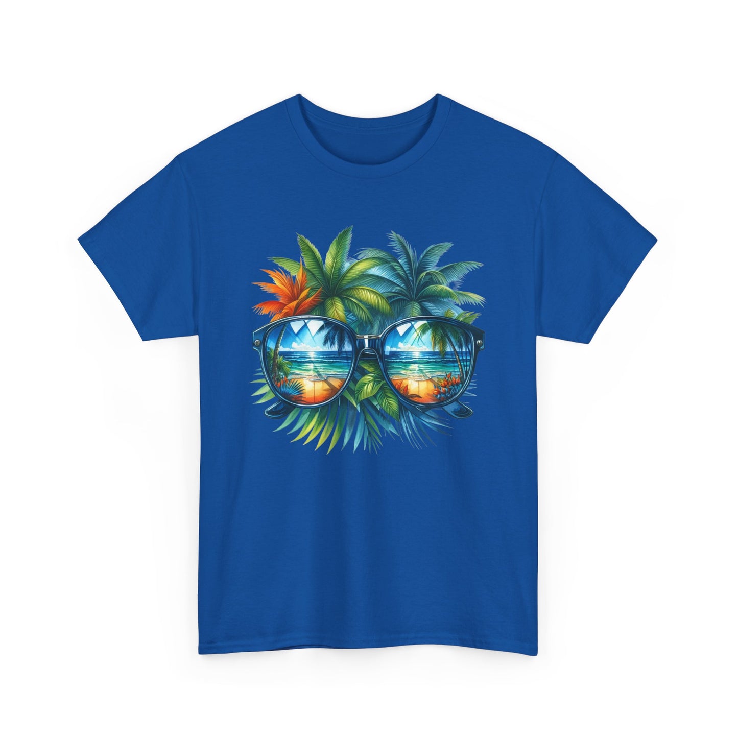 Tropical Sunglasses Palm Tree T-Shirt