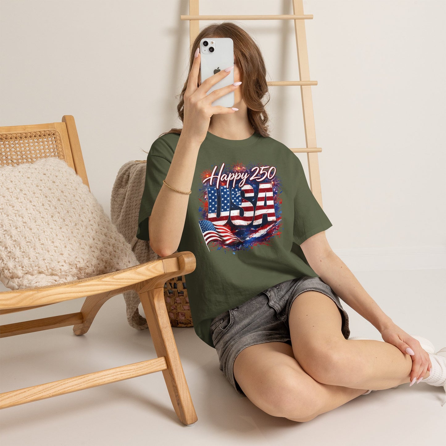 Happy 250 USA T-Shirt