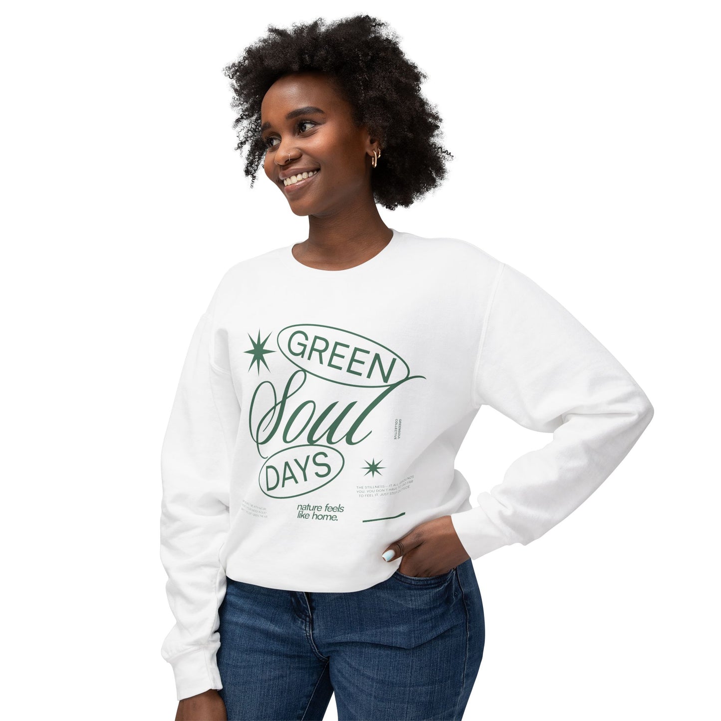 Green Soul Days Crewneck Sweatshirt