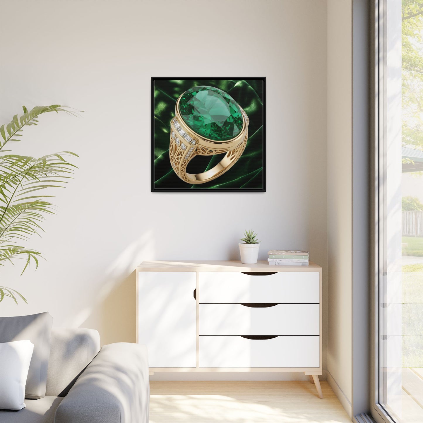 Viridian Gemlight Canvas