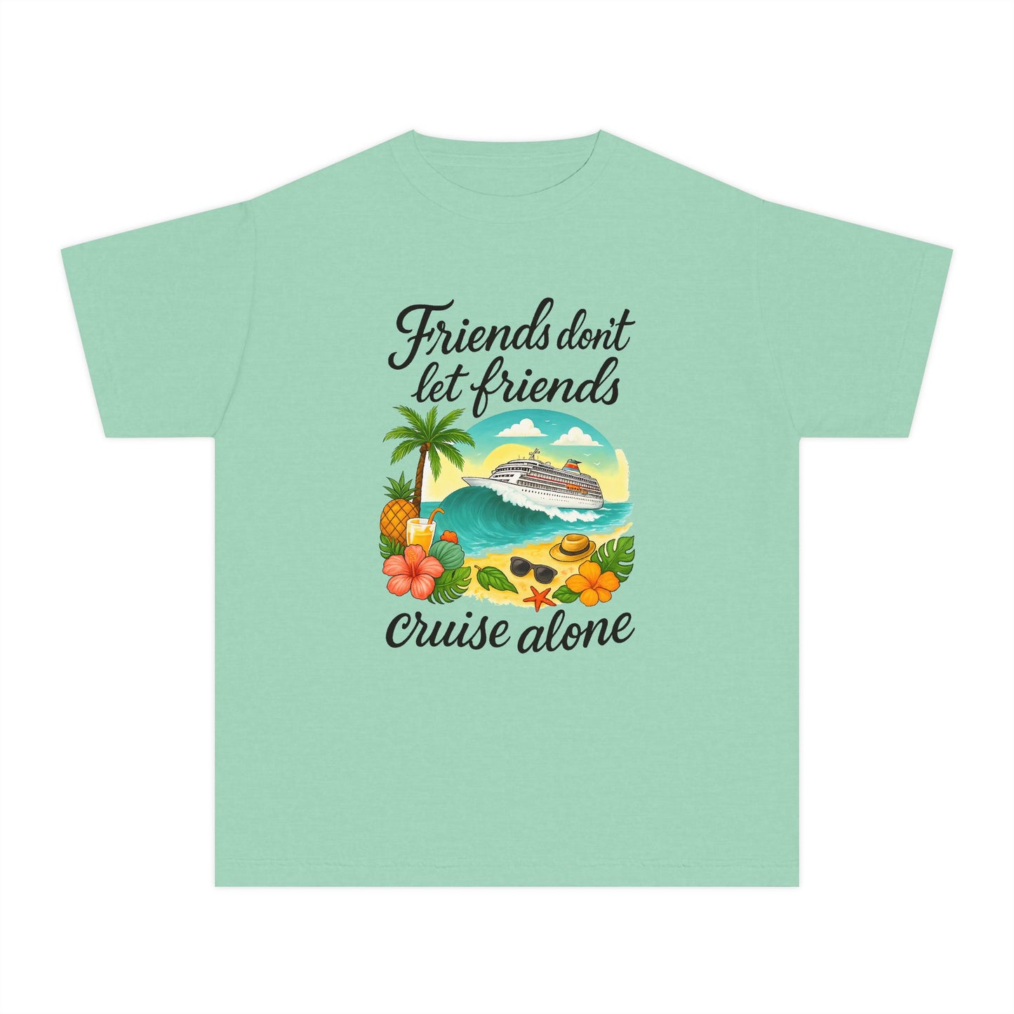 Youth Cruise Vacation Graphic Tee