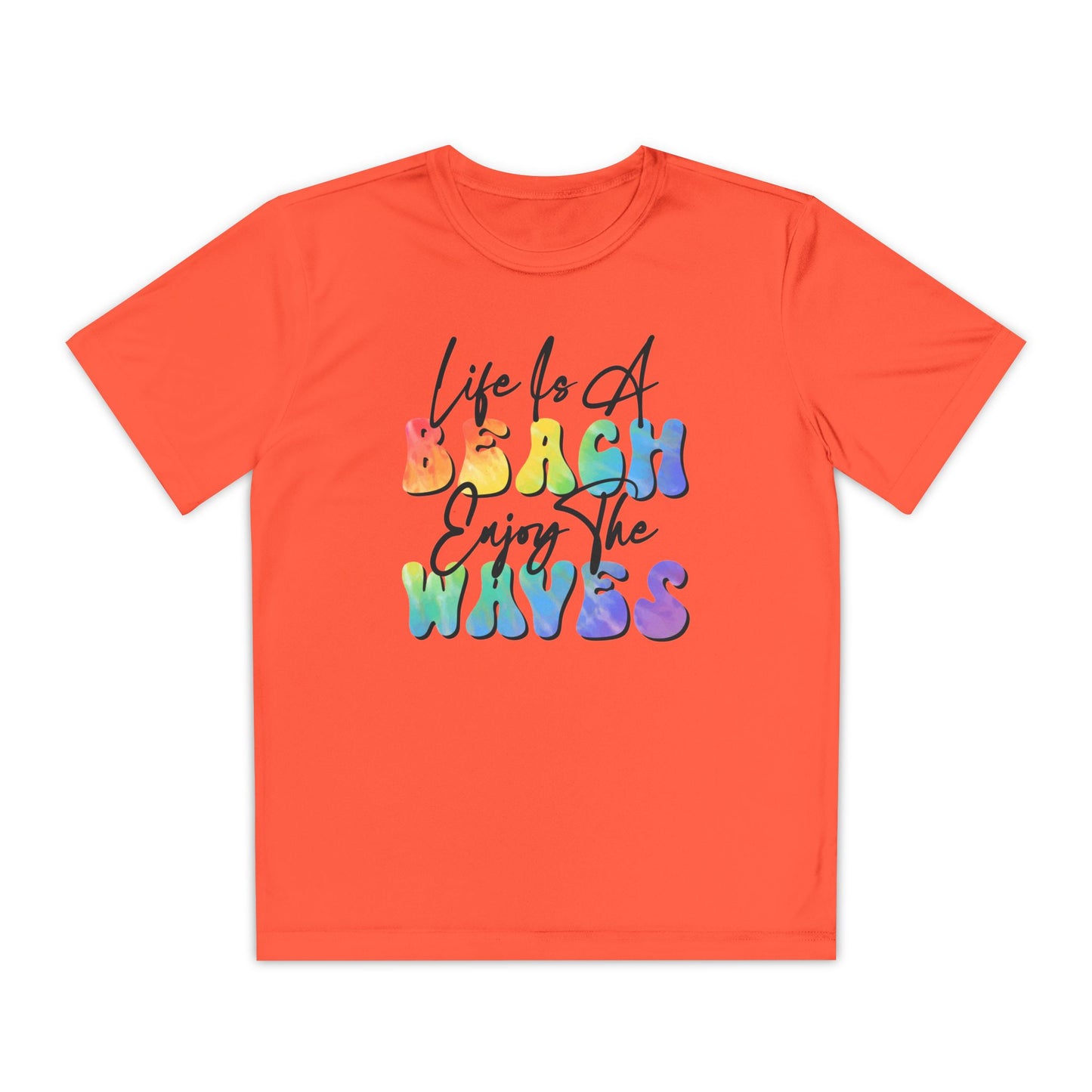Youth Beach Waves Graphic Tee