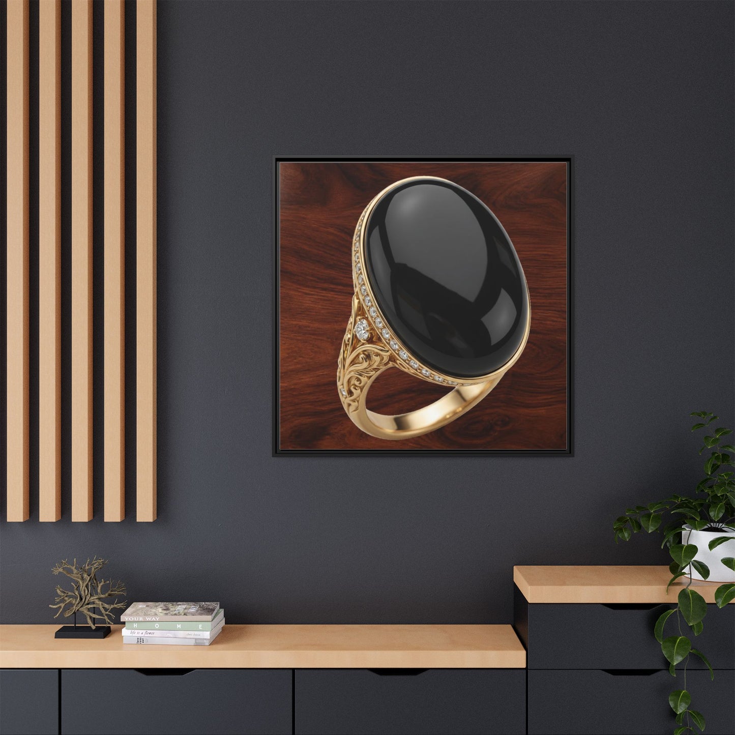 Nightglass Onyx Canvas