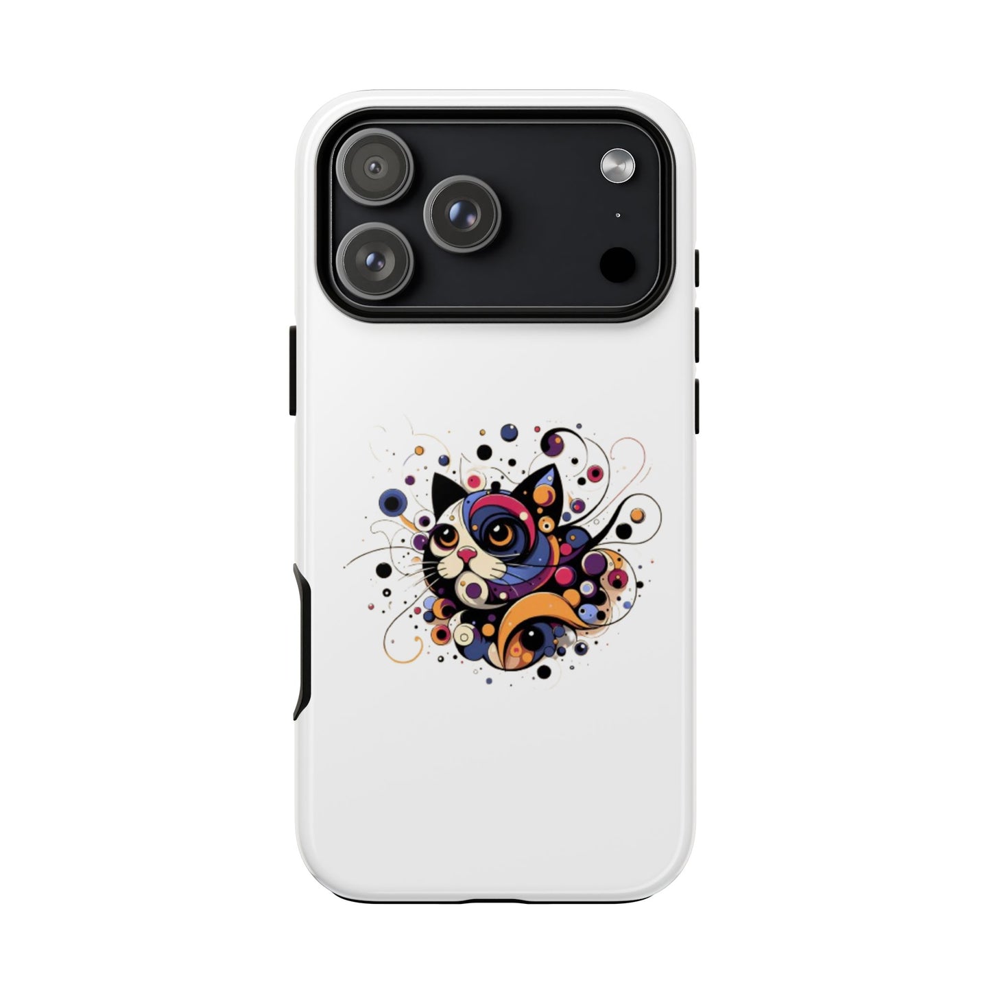 Color Burst Cat Phone Case