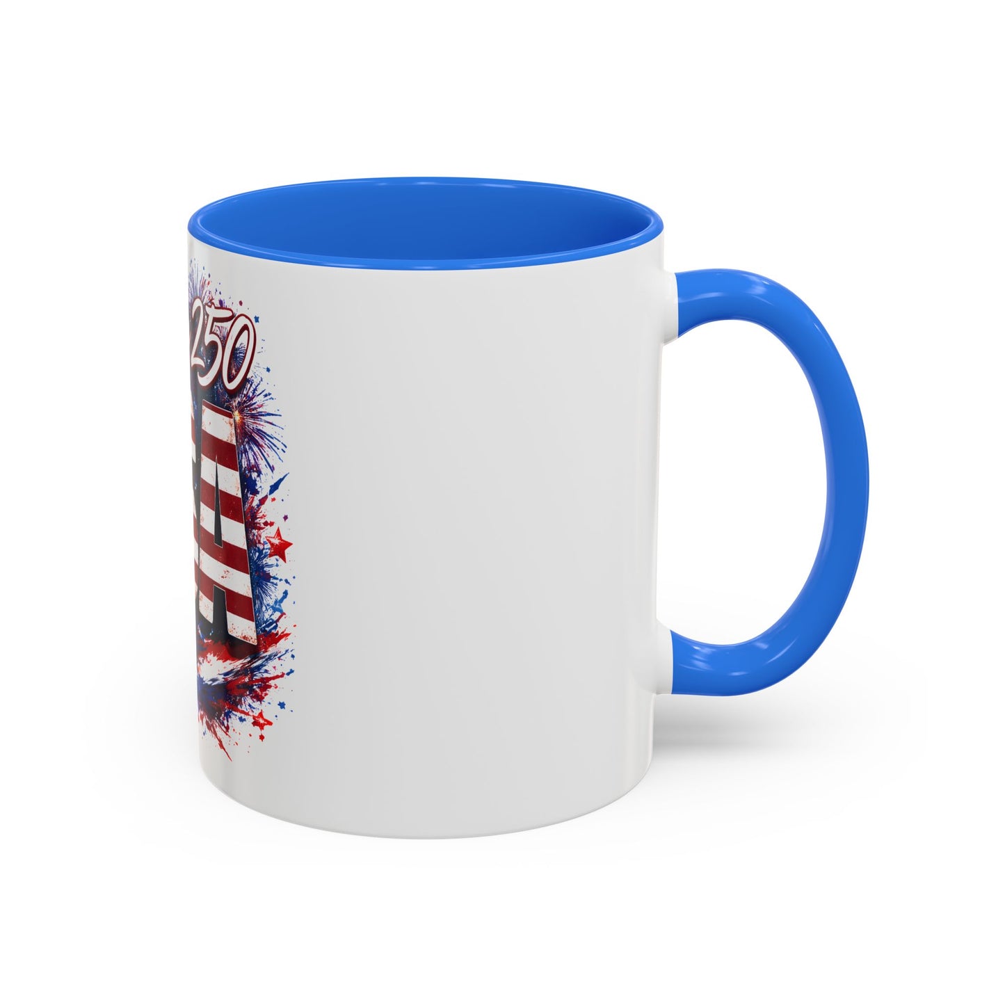 Patriotic USA 250 Celebration Coffee Mug