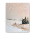 Blush Winter Canvas Print