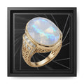 Moonlit Velvet Ring Canvas