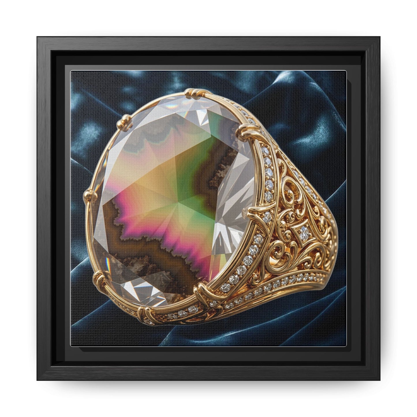 Luminous Zultanite Ring Canvas