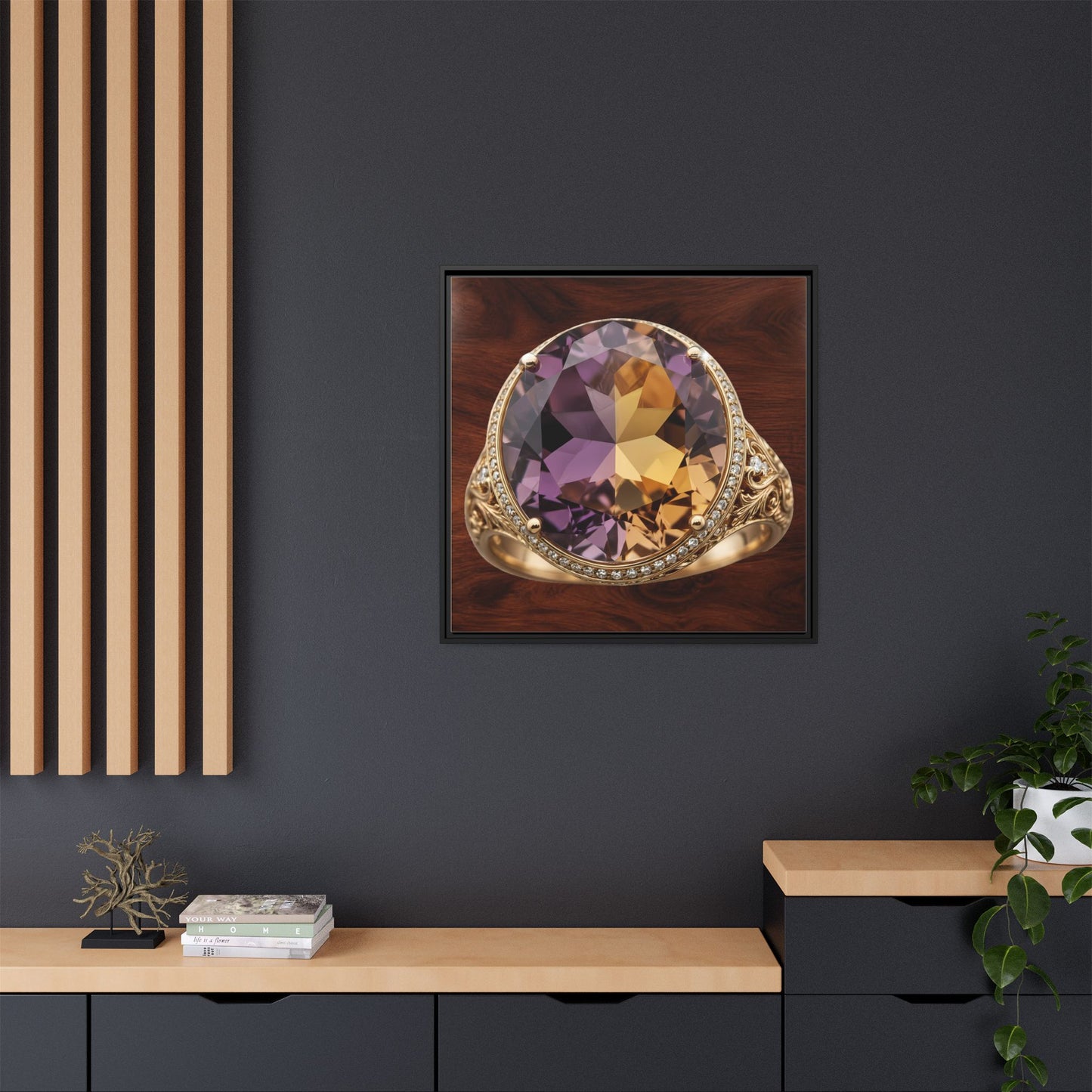 Prismfire Ametrine Canvas