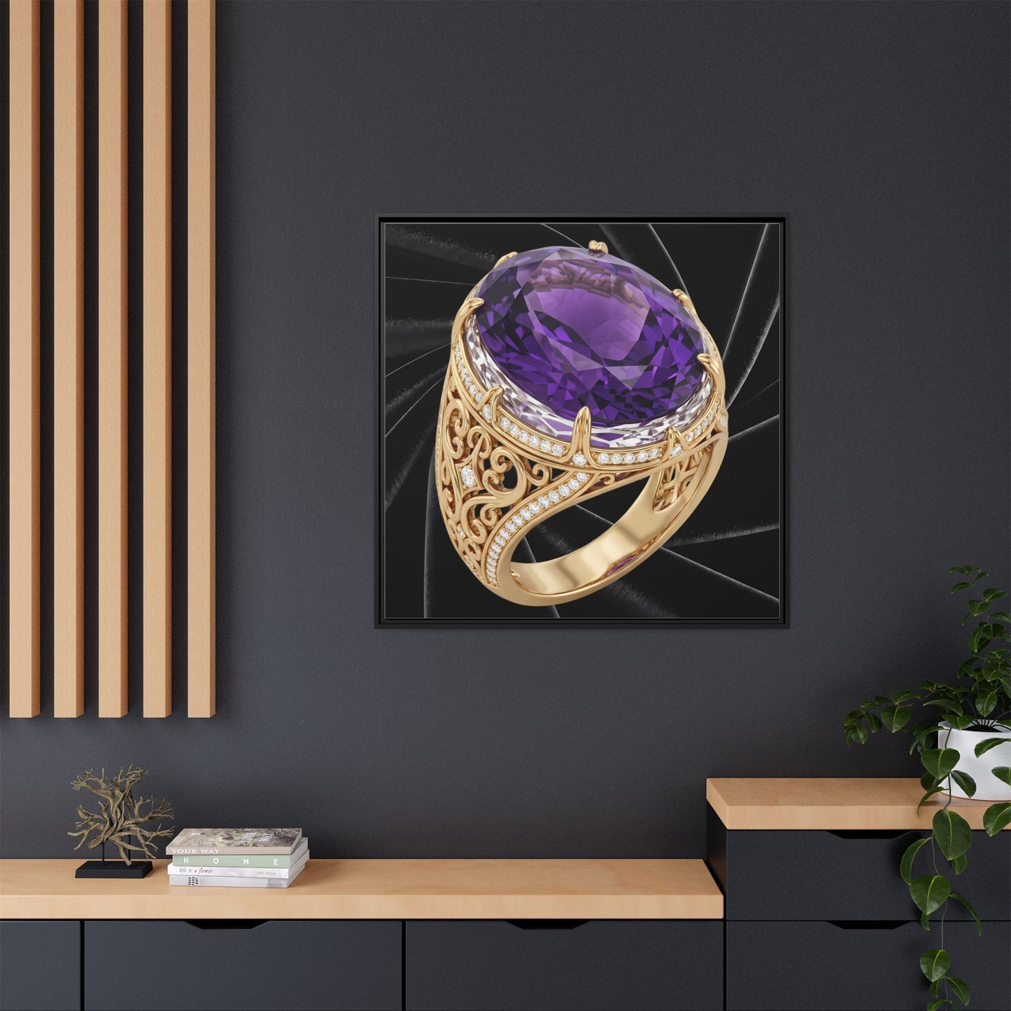 Velvet Amethyst Heirloom Canvas