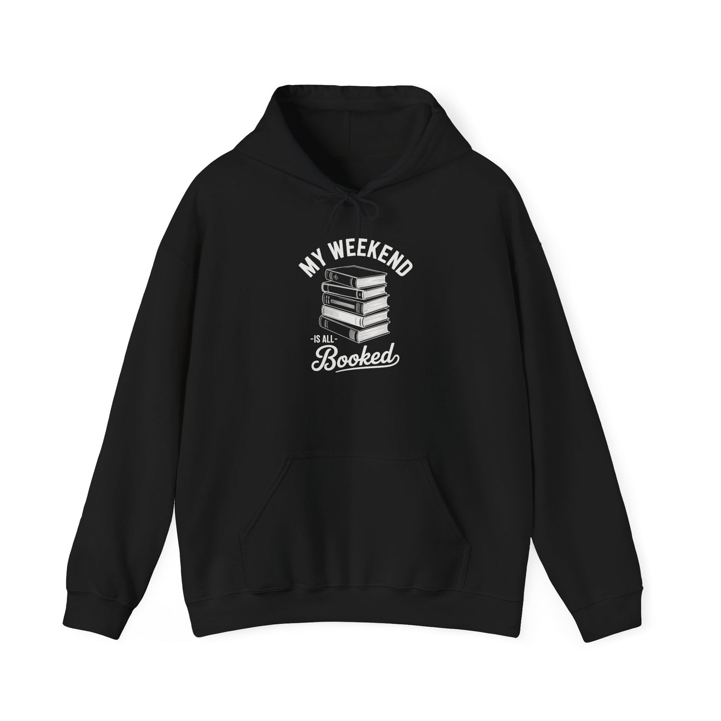 Weekend Booked Book Lover Hoodie