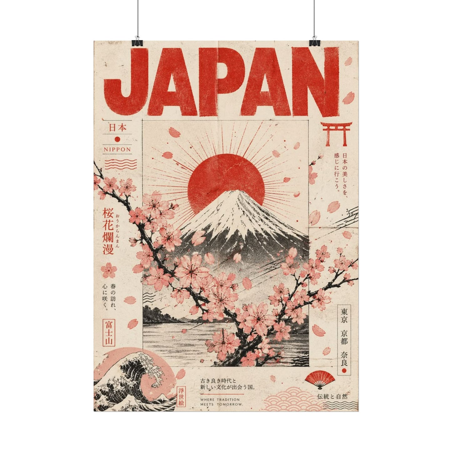Fuji Voyage Poster