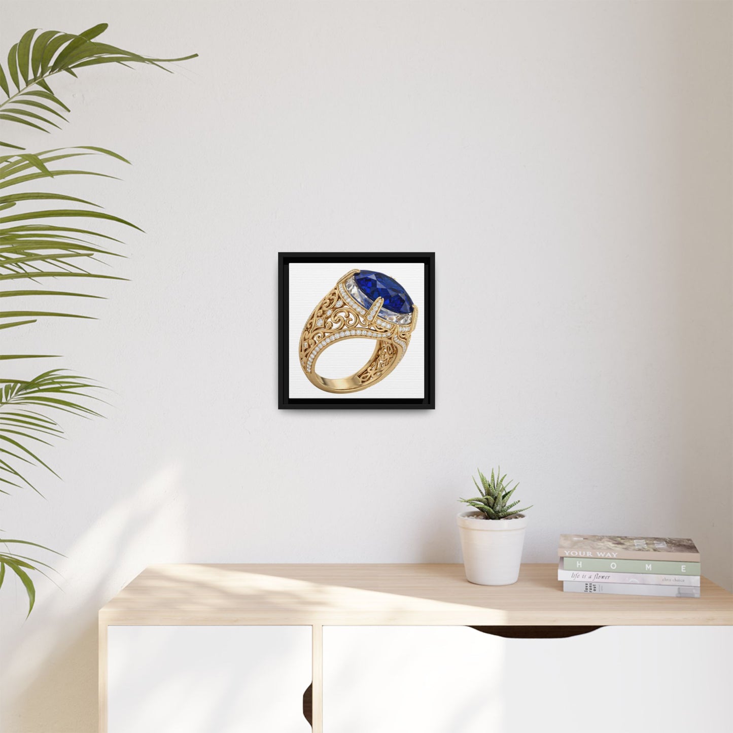 Sapphire Heirloom Canvas Print
