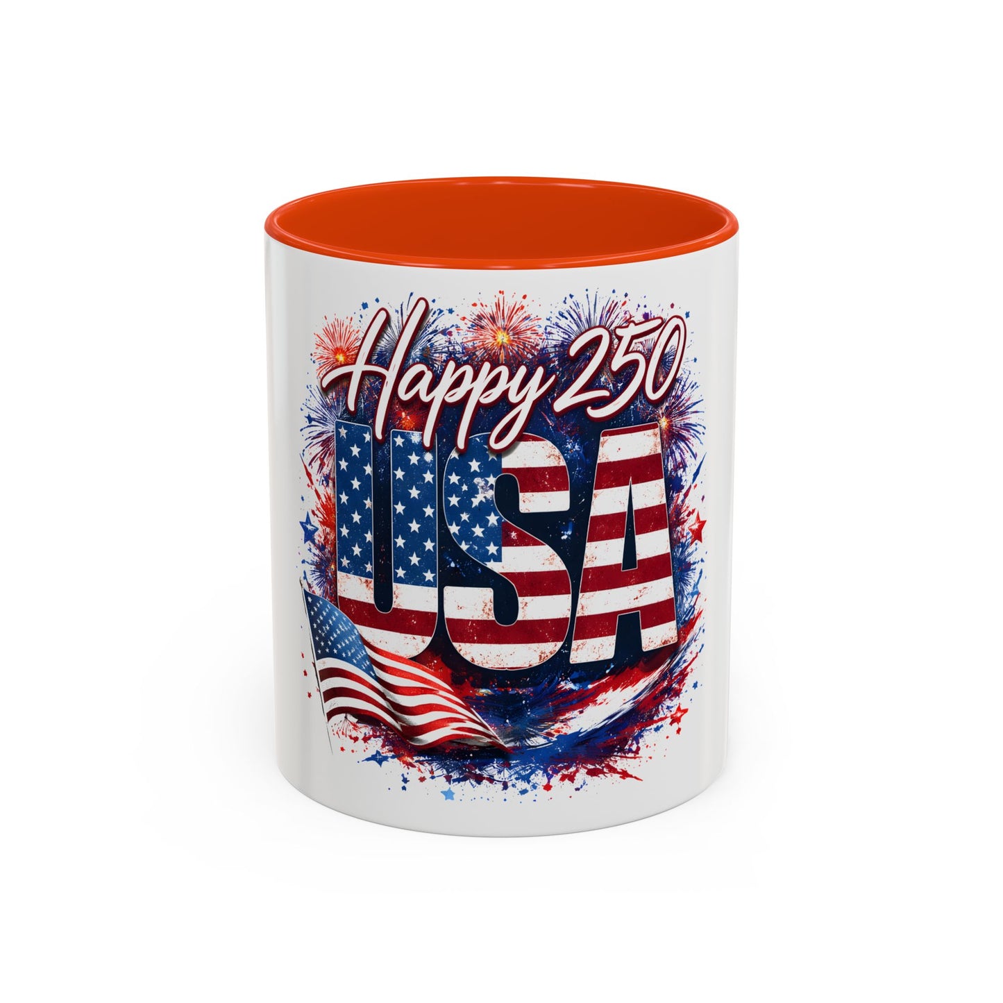 Patriotic USA 250 Celebration Coffee Mug